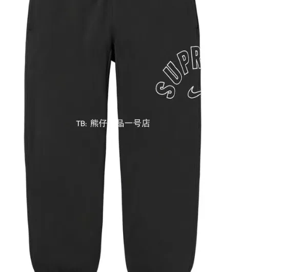 S Arc sports black gray logo embroidered M pants plush co L with Sweatpants XL 0428